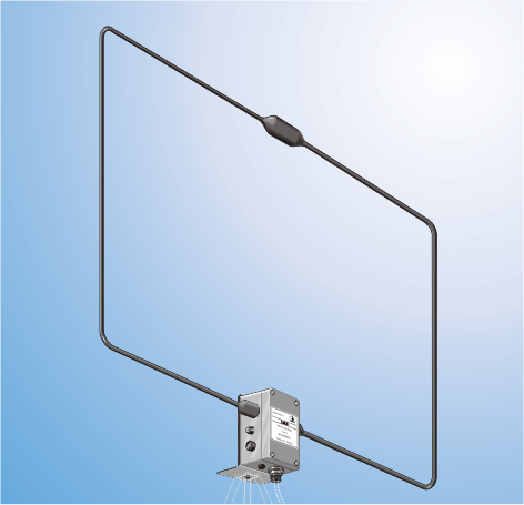 LA 2 Loop Antenna 100 Hz - 30 MHz
