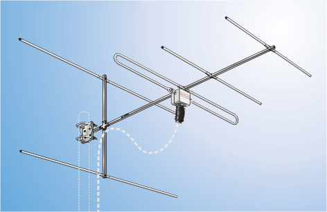 SYA 2-1-2 UKW, Semiprofessionelle Yagi-Antenne für Band II