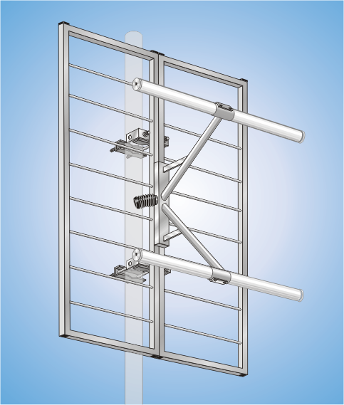 KA 2RW/UKW, Panel Antenna for FM (B II), vertical polarisation