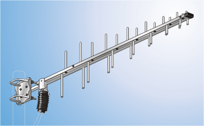 SEA 414 log UHF, Semiprofessional Receiving Antenna for UHF