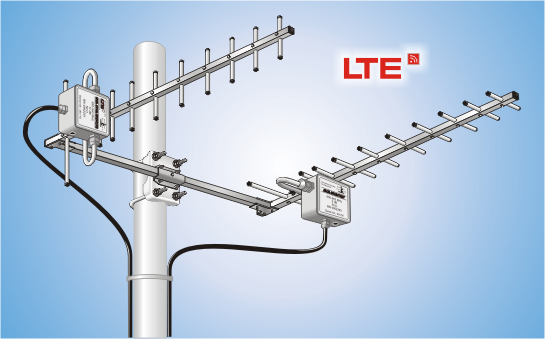 AS 2x SYA 411 B LTE, Antennen-System LTE/LTE-MIMO (UHF)