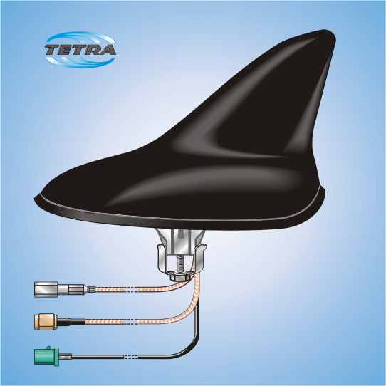 UTAF 526.10, Universal Camouflage Antenna for TETRA, GSM/LTE, GNSS/GPS