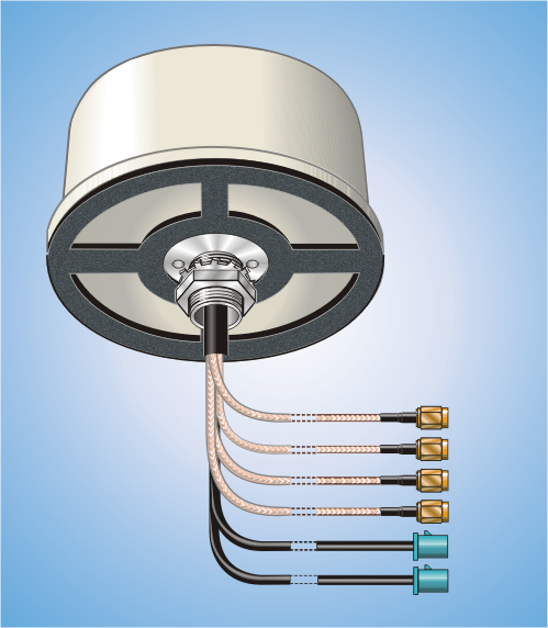RA-F 5G 4x4 MIMO, Multiband-Radom-Antenne