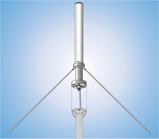 GP DAB F, Groundplan Antenna