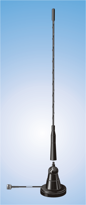 FAM 2m, Car Magnetic Antenna for 2m Band