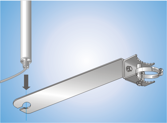 MAL 240 STS, Mast Support for STS Antennas